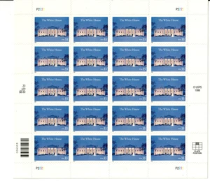 Scott 3445 33¢ White House  MNH Free Shipping in the USA - Picture 1 of 1