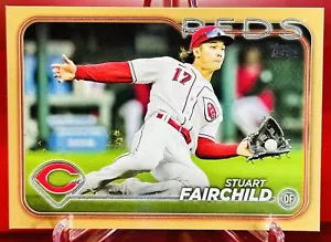 Topps Serie 2 Stuart Fairchild #673 Oro Cincinnati Reds /2024 - Foto 1 di 2