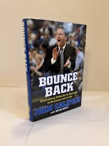 JOHN CALIPARI SIGNIERT - BOUNCE BACK BUCH KENTUCKY BASKETBALL HCDJ 2009 - Bild 1 von 7