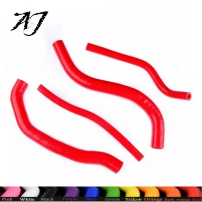 Manguera de radiador de refrigerante de silicona roja adecuada para Suzuki GSXR750 1998 1999 1997-2000 Foto 1 de 4