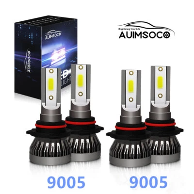 Lâmpadas de farol de LED feixe alto baixo para Plymouth Prowler 1997 1999-2001 6000K - Imagem 1 de 4
