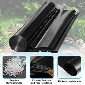 HDPE Teichfolie Teichfolien Reststücke Bachlauf Garten Landschaftsbau folie 1-8m - Bild 1 von 18