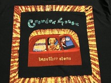 Vintage Rare 1994 Crowded House North American Together Alone Tour T-Shirt NYC