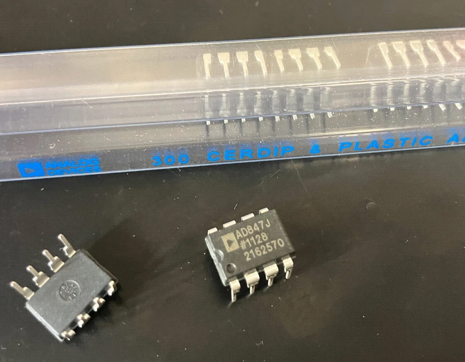 AD847J  OP-Amp High Speed Low Power 50MHz 300V/us AnalogD PDIP-8 - Image 1 of 1