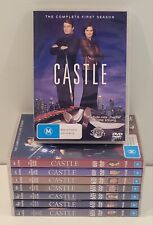 Castle Complete Series Season 1-8 1 2 3 4 5 6 7 8 DVD Region 4 PAL VGC