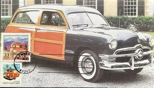 Combo H&M 3522 Ford Woody Wagon Americover 2000 con sello SUV - Imagen 1 de 1