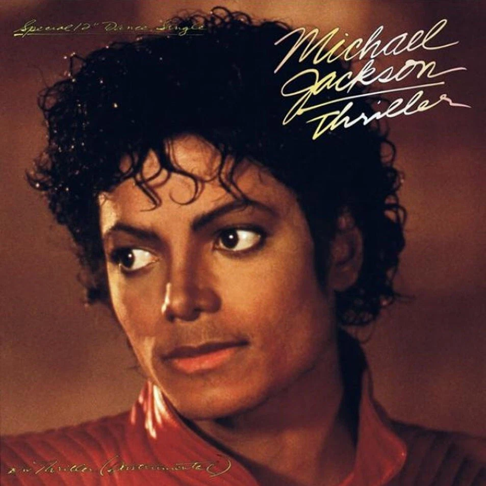 Michael Jackson Thriller Music Album Poster Print 12 x 12