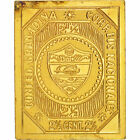[#404283] France, Medal, Stamp, 2 1/2 Cent Colombia, History, Au, Verm, Eil