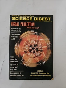 Vintage SCIENCE DIGEST Magazine August 1967 - Picture 1 of 4