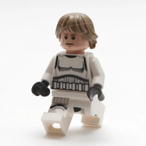Lego Star Wars Minifigure sw1203 Luke Skywalker Stormtrooper Outfit NEW 75339 - Picture 1 of 3