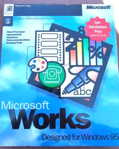 Microsoft Works for Windows 95 - sealed - Picture 1 of 5