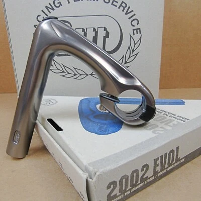 New-Old-Stock 3T 2002 Evol Quill Stem w/Gray Finish (25.8/26.0 mm clamp x 105mm) - Image 1 of 4