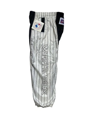 vintage chicago white sox windbreaker pants youth size 7 deadstock NWT 90s Cover