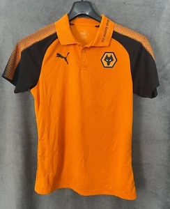 Wolverhampton Wanderers Training Poloshirt Größe M Wölfe 2017-18 Player Issue - Bild 1 von 20
