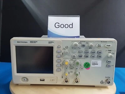 Agilent DSO1022A: 200MHz, 2 Channel, 2GSa/s Oscilloscope (7776) - Image 1 of 4