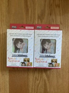 Weiss Schwarz Trial Deck + Rent-A-Girlfriend Englisch GEÖFFNET x2 - Bild 1 von 1