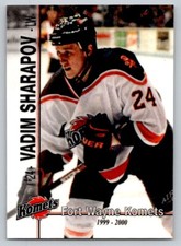 Vadim Sharapov 1999-00 Fort Wayne Komets