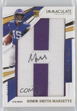 2021 Panini Immaculate Nameplate Nobility /13 Ihmir Smith-Marsette Rookie RC