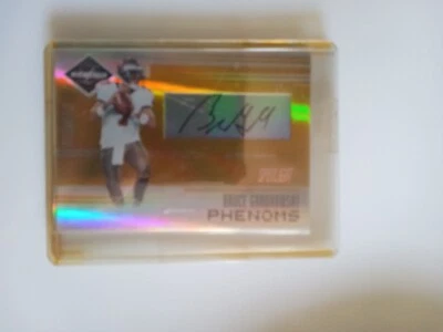 2006 Leaf Limited Authentic Signature Spotlight Gold Bruce Gradkowski  #291 6/10 - Image 1 of 2