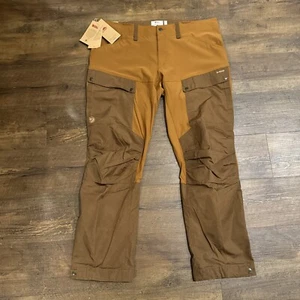 Neu mit Etikett Fjällräven Keb Trousers Herren Hose Timber Brown EU 58, US 42" Waist Reg/32" - Bild 1 von 6