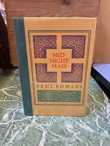 PAUL BOWLES Midnight Mass HB Black Sparrow 1981 212/350 ltd 1st SIGNED - Imagen 1 de 6