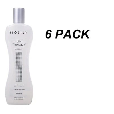 Biosilk Silk Therapy Original Cure, 12 OZ - PAQUETE de 6 Foto 1 de 2