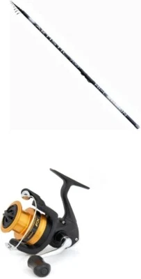 Kit pesca bolognese Lineaeffe artistic bolo 7 mt + mulinello shimano fx 3000 - Immagine 1 di 3