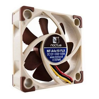 NOCTUA NF-A4x10 FLX PC Computer Cooling Fan Cooler 3Pin 40x40x10mm 40mm Silent - Image 1 of 3