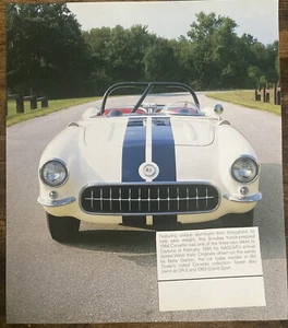 Book Clipping Photo 1956 Smokey Yunick Corvette - Picture 1 of 1