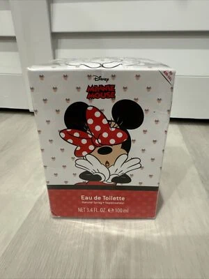 Minnie Mouse de Disney 3,4 OZ eau de toilette EDT niñas/niños nuevo en caja Foto 1 de 4