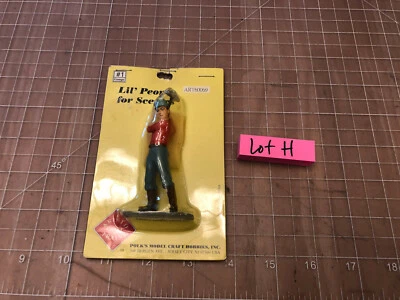 G Scale 1 Gauge Aristo-Craft Train Layout Figure Track Worker w/Sledge LN Lot H - Image 1 of 4