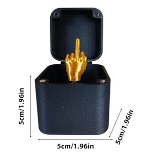 Middle Finger in a Box Middle Finger Surprise Gift Box Annoying Gift Box Prank - Bild 1 von 12