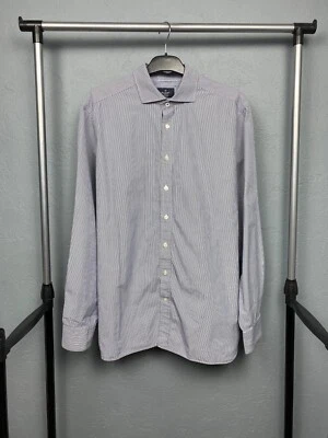 Camisa Hackett Vintage Para Hombre Rayas Manga Larga Talla XL Foto 1 de 4