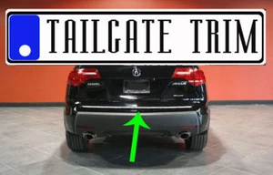 For MDX 2007 2008 2009 -2013 2014 -2017 Chrome Tailgate Trunk Trim Molding - Picture 1 of 6