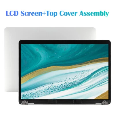 LCD Screen+Top Cover Assembly For Apple Macbook Pro 13" A2338 EMC 3578 Silver - Image 1 of 4