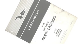 Catálogo de piezas Johnson JW-21E JWL-21E JH-21E JHL-21E 1966 3 HP - usado - Imagen 1 de 3