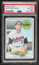 1969 Topps Mark Belanger #299 PSA 8
