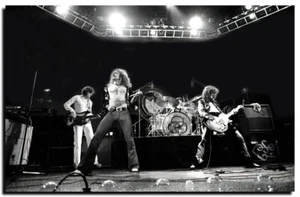 Led Zeppelin Poster 24x36 Inch Photo Rare Print Wall Art Print LZ03 - Picture 1 of 5