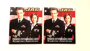 JAG Premiere Edition Trading Cards Wrappers x2 / TKC Legacy 2006 / NM/MINT - Picture 1 of 2