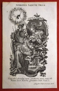 SANTINO RADIERUNG 1700 LITANIE LAURETANE SPIRITUS SANCTE DEUS klauber - Bild 1 von 1