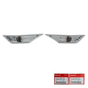 Genuine Pair Side Marker Turn Light Lamp Black Fits Honda Civic Fc Fk 2016 2018 - Picture 1 of 6