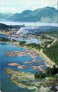 Wrangell Alaska Postcard Skagway Ak to Independence Mo. 1970 Posted - Picture 1 of 2