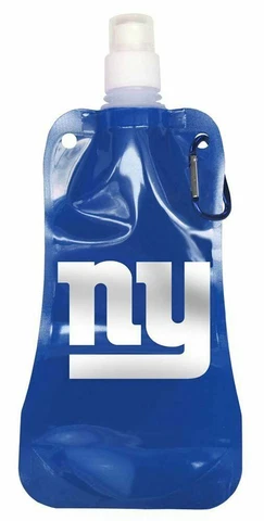 NFL 16 oz. Water Bottle Flask Bears Giants Patriots Ravens Cowboys Colts LA Wash Cover
