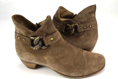 Vabeene Gr.38 Damen Stiefel Stiefeletten Boots Winter Wildleder Braun  TOP  F 58 - Bild 1 von 4