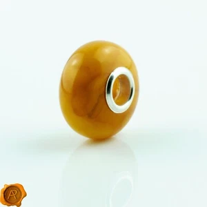 Vintage natural ámbar báltico encanto se adapta a Pandora pulsera de piedras ... - Imagen 1 de 4