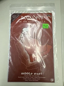 DECALCOMANIA ZOTZ # 5 (5 FOGLI) DI ROTONDI DEL MONDO DECALCOMANIA SEZIONE MEDIO ORIENTE - Foto 1 di 2