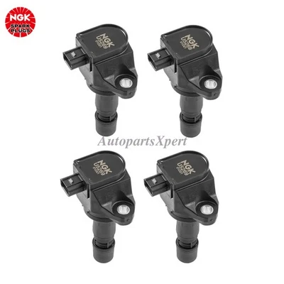 4 bobinas de encendido OEM NGK 30520R1AA01 para Honda Civic 2012-15 Acura ILX 2013-15 Foto 1 de 4