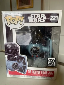 Funko Pop Star Wars The Fighter Pilot With Tie Fighter - Picture 1 of 6