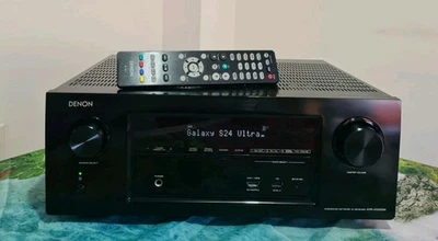 DENON AVR-X330OW - 7x 180W Full 4KUltra HD Network  DOLBY ATMOS BLUETOTH WI-FI - Image 1 of 4