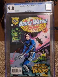 Amalgam DC vs Marvel Bruce Wayne Agent Of Shield 1 Cgc 9.8 Batman Nick Fury 1996 - Picture 1 of 8